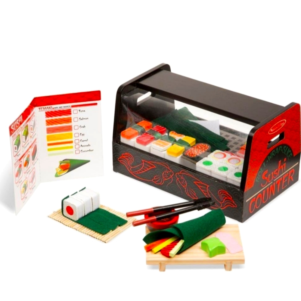 Melissa and Doug Sushi counter set